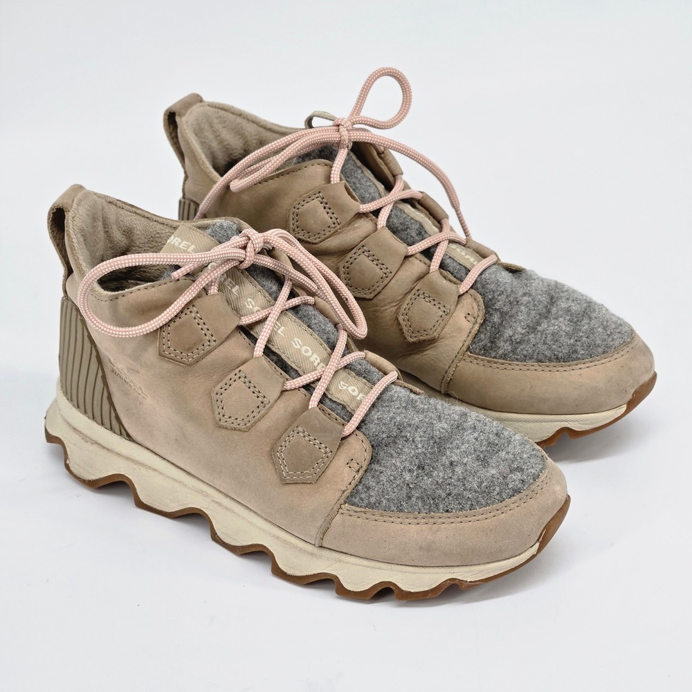 Sorel Out 'N About III Classic Waterproof Boots Elk Faux Shearling Women's 8